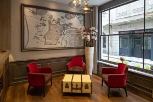 Hôtel des Marins, Saint-Malo的休息区