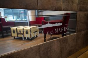 Hôtel des Marins, Saint-Malo的休息区
