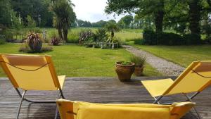 Zahrada ubytování le jardin des chênes