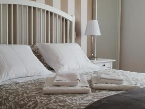 Ένα ή περισσότερα κρεβάτια σε δωμάτιο στο Apartamento da Giesta