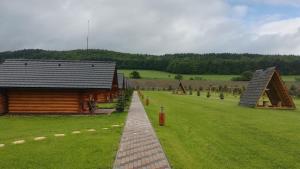 A garden outside Camp PACHO