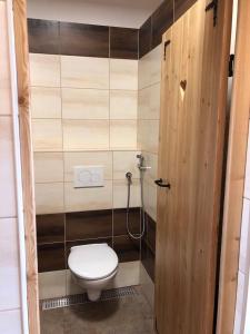 A bathroom at Camp PACHO