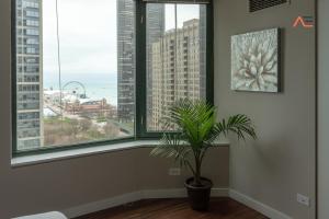 Foto de la galería de ENVITAE 3BR Downtown Luxurious Suite Views & Pool en Chicago