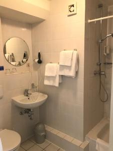 Koupelna v ubytování City-Hotel Kaiserhof