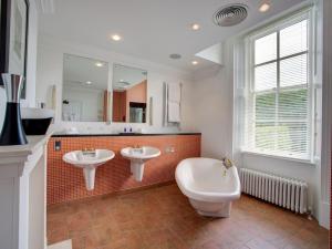 A bathroom at Seaham Hall and Serenity Spa