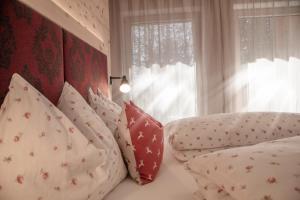 Posteľ alebo postele v izbe v ubytovaní Penthouse Chalet Pichlerhof