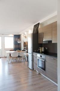 Kjøkken eller kjøkkenkrok på Hightop Apartments Winterberg
