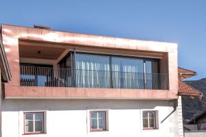 Balkón alebo terasa v ubytovaní Penthouse Chalet Pichlerhof