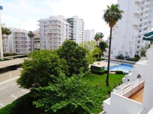 widok na miasto z balkonu apartamentu w obiekcie SAFOR GANDIA - Alquiler solo Familias w mieście Playa de Gandia