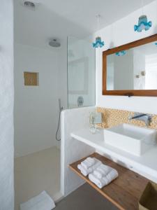 Koupelna v ubytování HOTEL ANHEL
