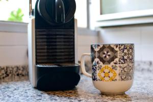 Coffee and tea making facilities at MalagaUrbanRooms - Beach & Sea
