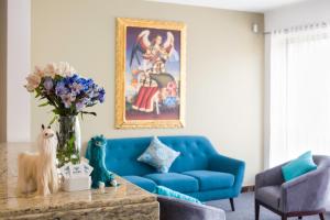 Ruang duduk di Muru Homely Hotel Cusco