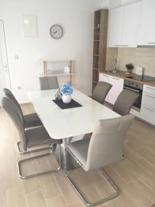 Kuchyň nebo kuchyňský kout v ubytování Luxury Apartments Vučinić Pirovac