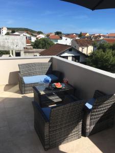 Balkón nebo terasa v ubytování Luxury Apartments Vučinić Pirovac