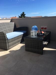Posezení v ubytování Luxury Apartments Vučinić Pirovac