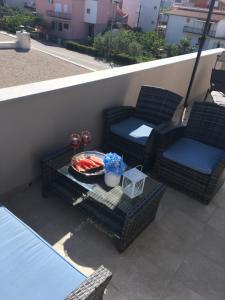 Posezení v ubytování Luxury Apartments Vučinić Pirovac