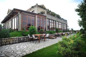 Vonkajšia záhrada v ubytovaní Hotel Aria