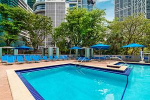 Bazén v ubytování Hyatt Regency Miami nebo v jeho okolí
