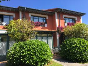 Budova, kde se aparthotel nachází