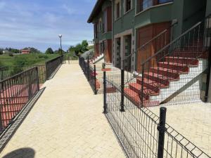 Budynek, w którym mieści się apartament