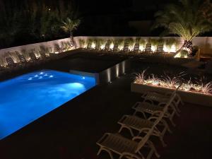 Bazén v ubytování Hotel Milanese nebo v jeho okolí