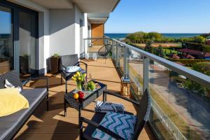 Balkón nebo terasa v ubytování Apartament Gardenia No.1