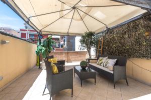 A seating area at A Gem in the City