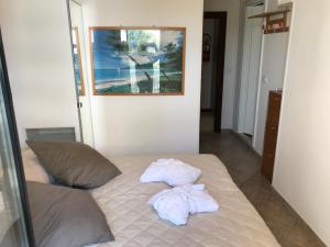 Postel nebo postele na pokoji v ubytování Hotel Byron