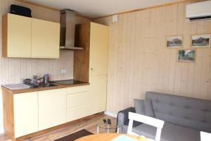 Kuchyňa alebo kuchynka v ubytovaní Apartamenty pod Wilczakiem
