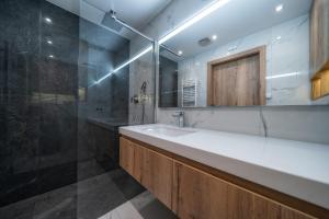 Kúpeľňa v ubytovaní Meta Apartments
