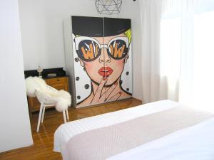Posteľ alebo postele v izbe v ubytovaní Apartments Ines