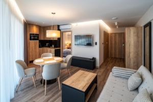 Kuchyňa alebo kuchynka v ubytovaní Meta Apartments