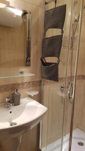 Koupelna v ubytování Apartman Horizont II - side sea view