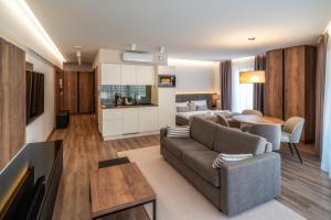 Posedenie v ubytovaní Meta Apartments
