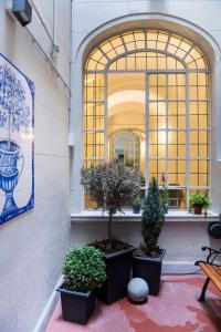 Un jardín fuera de Patios de Recoleta