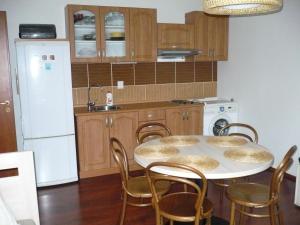 Kuchyň nebo kuchyňský kout v ubytování Apartmán Zlatá Vyhlídka
