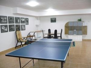 Stolní tenis v ubytování Apartmán Zlatá Vyhlídka nebo okolí