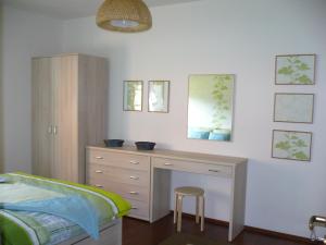 Postel nebo postele na pokoji v ubytování Apartmán Zlatá Vyhlídka