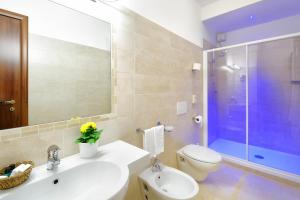 Koupelna v ubytování Hotel al Corso