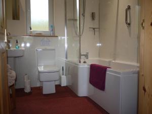 Bilik mandi di Roe Deer Cottage +7 gambar