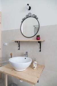 Koupelna v ubytování Physis b&b-a casa di Clio
