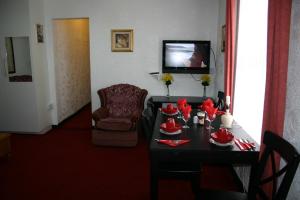 Dining area at the guesthouse 