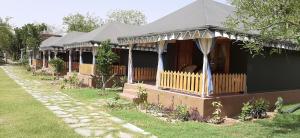 Zahrada ubytování Pushkar Vela Resort
