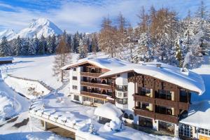 Obiekt Hotel Lärchenhof Natur zimą