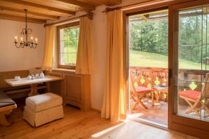 Ogród w obiekcie Hotel Lärchenhof Natur