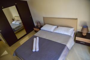 Postel nebo postele na pokoji v ubytování Kavala Luxury House