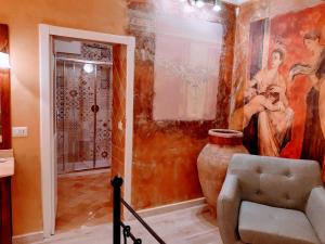 Ванная комната в Hotel Villa Antica Tropea