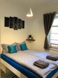 Ein Bett oder Betten in einem Zimmer der Unterkunft Apartament Morena