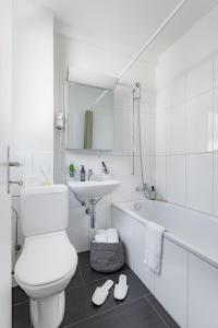 Kúpeľňa v ubytovaní Swiss Star Zurich University - Self Check-In