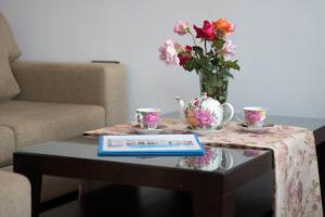 A seating area at Villa de la Mer